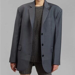 Women’s The Frankie Shop grey blazer